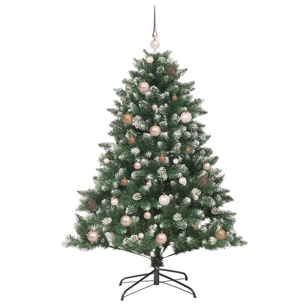 Dirbtinė Kalėdų eglutė Žalia 150 cm PVC, plastikas ir plienas