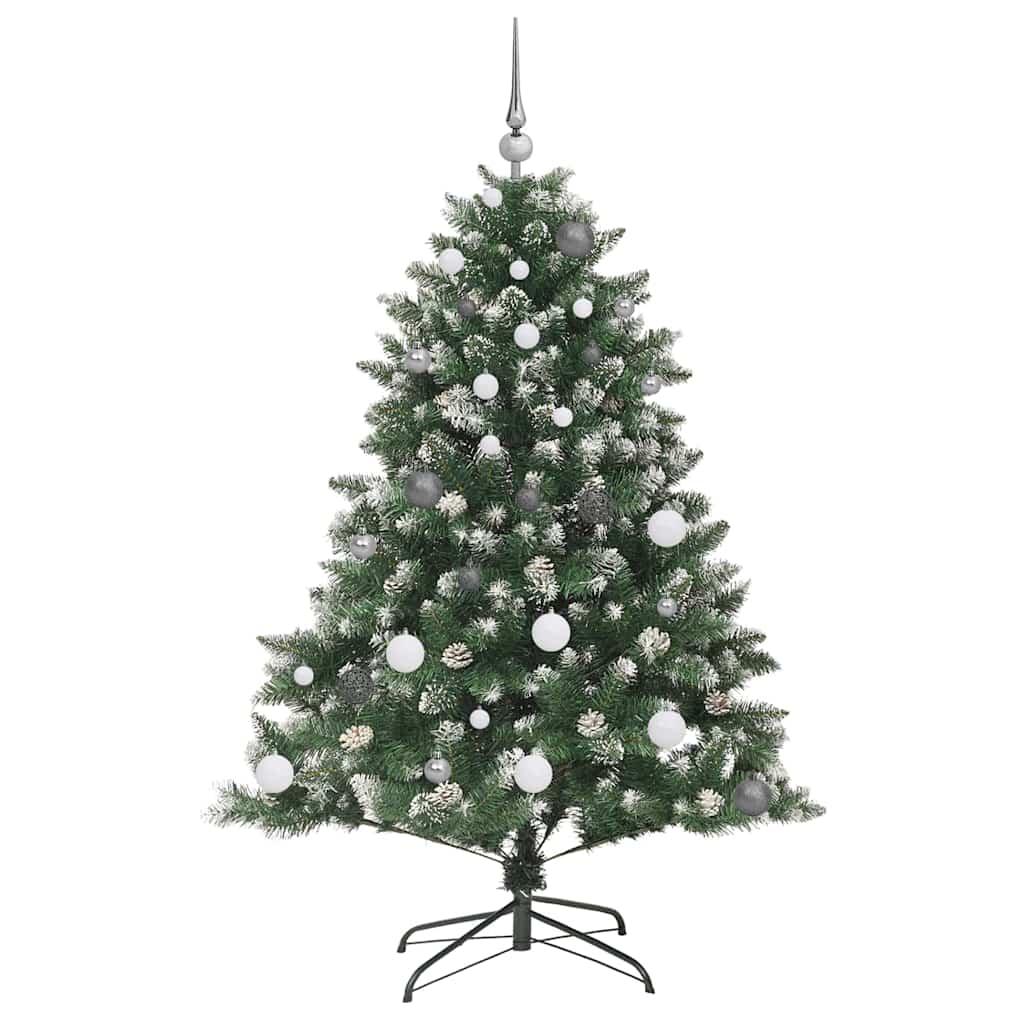 Dirbtinė Kalėdų eglutė Žalia 150 cm PVC, plastikas ir plienas