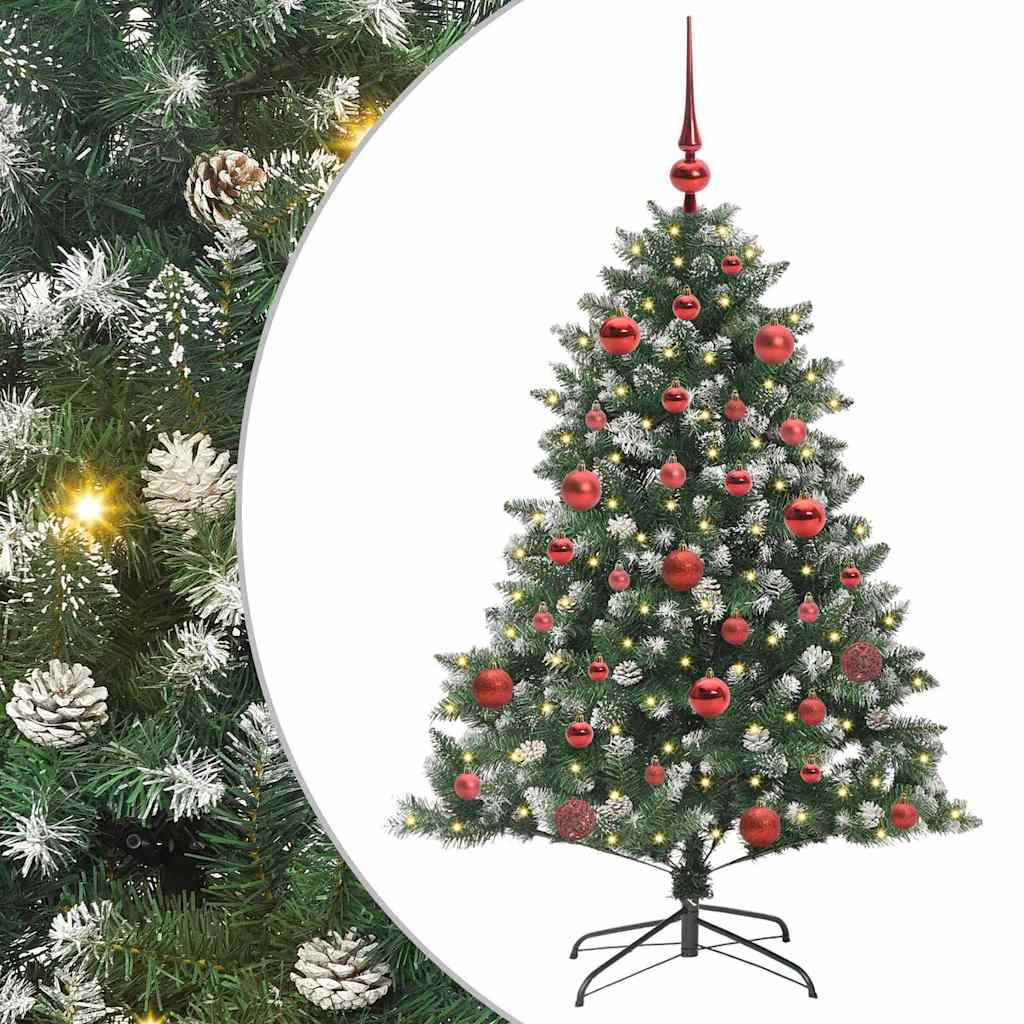 Dirbtinė Kalėdų eglutė Žalia 150 cm PVC, plastikas ir plienas