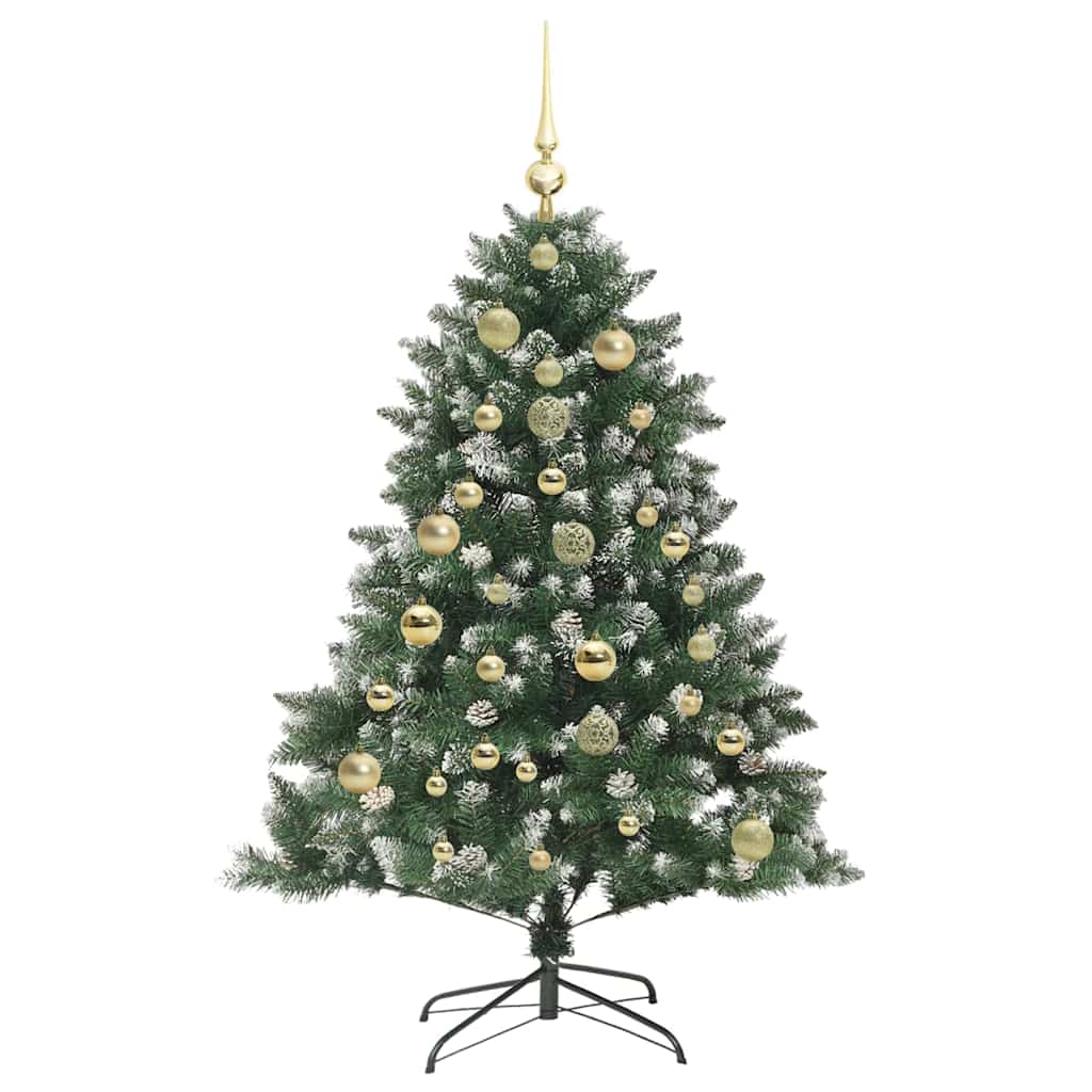 Dirbtinė Kalėdų eglutė Žalia 150 cm PVC, plastikas ir plienas