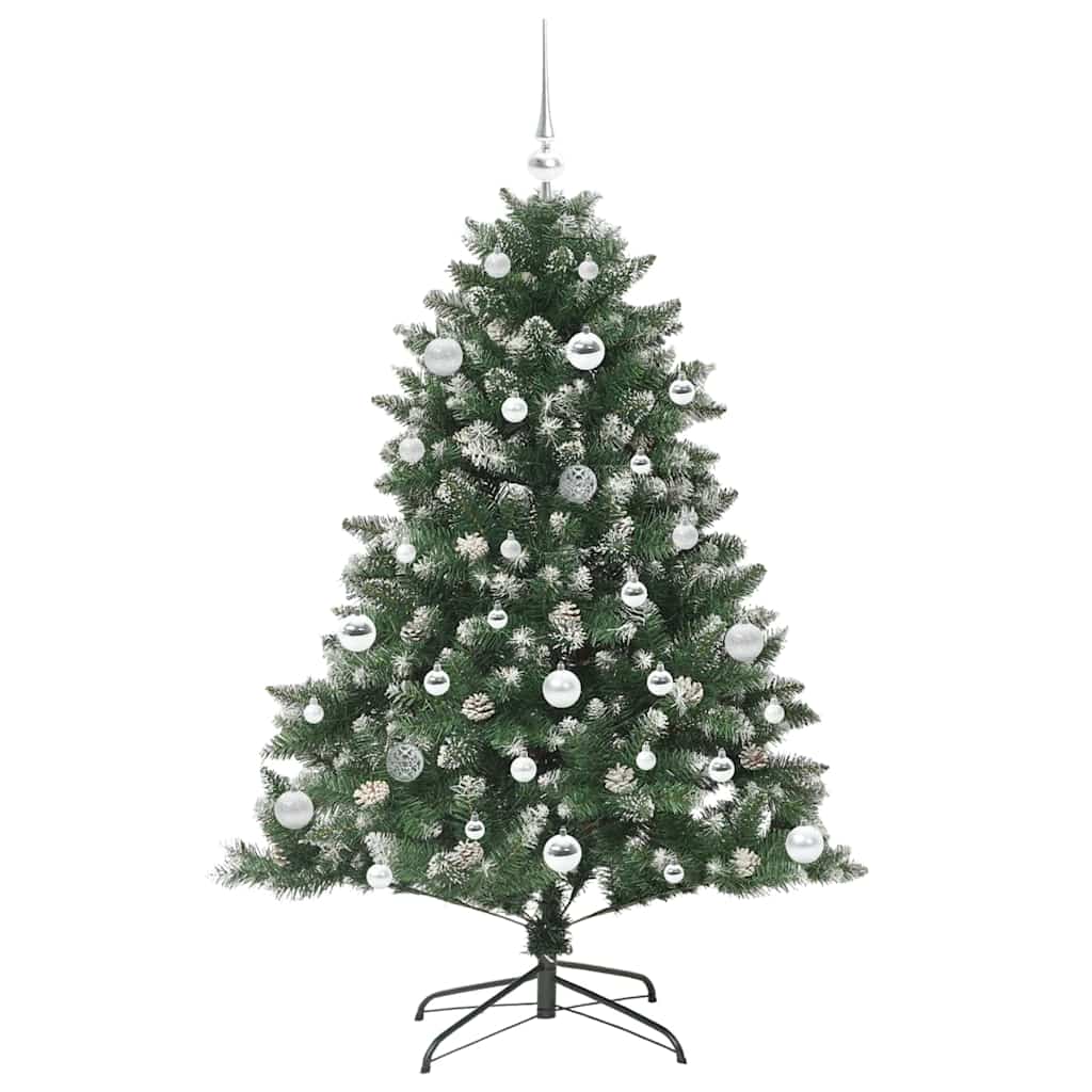 Dirbtinė Kalėdų eglutė Žalia 150 cm PVC, plastikas ir plienas