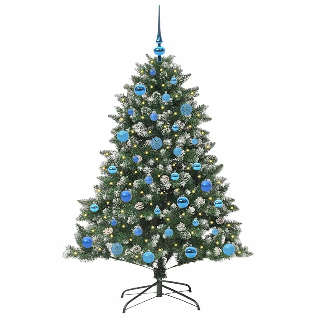 Dirbtinė Kalėdų eglutė Žalia 150 cm PVC, plastikas ir plienas