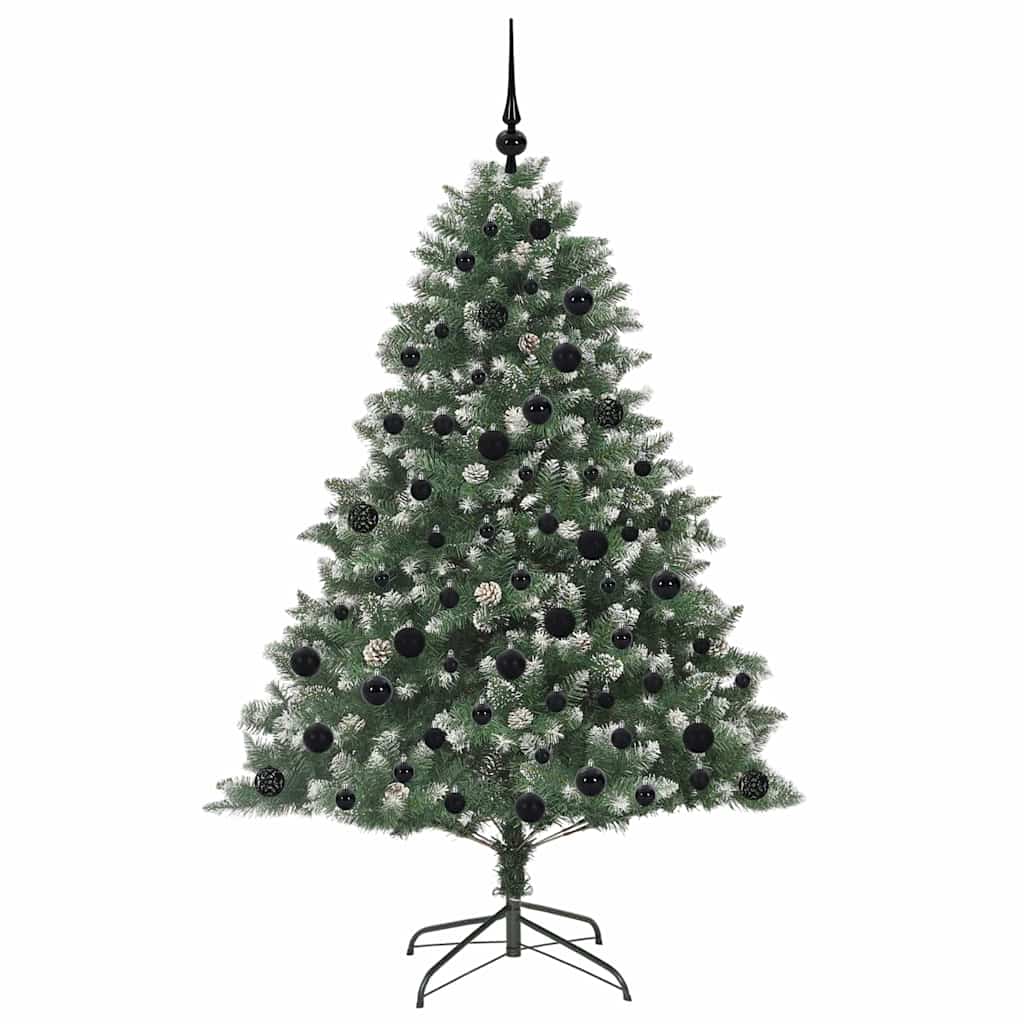 Dirbtinė Kalėdų eglutė EVERGREEN MOON, su 300 LED Žalia 126 x 126 x 180 cm.