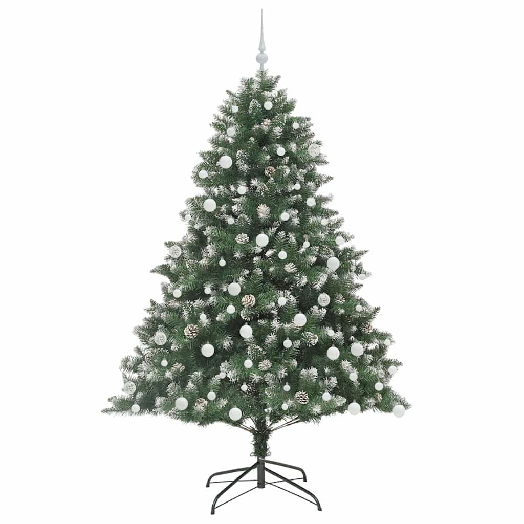 Dirbtinė Kalėdų eglutė Žalia 180 cm PVC, plastikas ir plienas