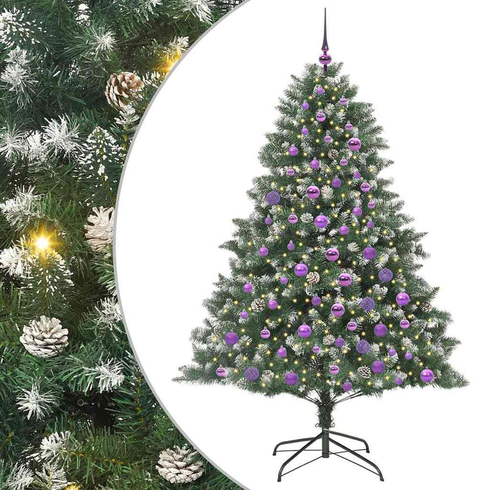 Artificial Christmas Tree EVERGREEN MOON, with 300 LED Green 126 x 126 x 180 cm.