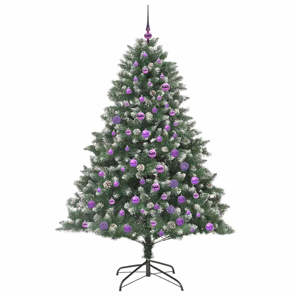 Dirbtinė Kalėdų eglutė EVERGREEN MOON, su 300 LED Žalia 126 x 126 x 180 cm.