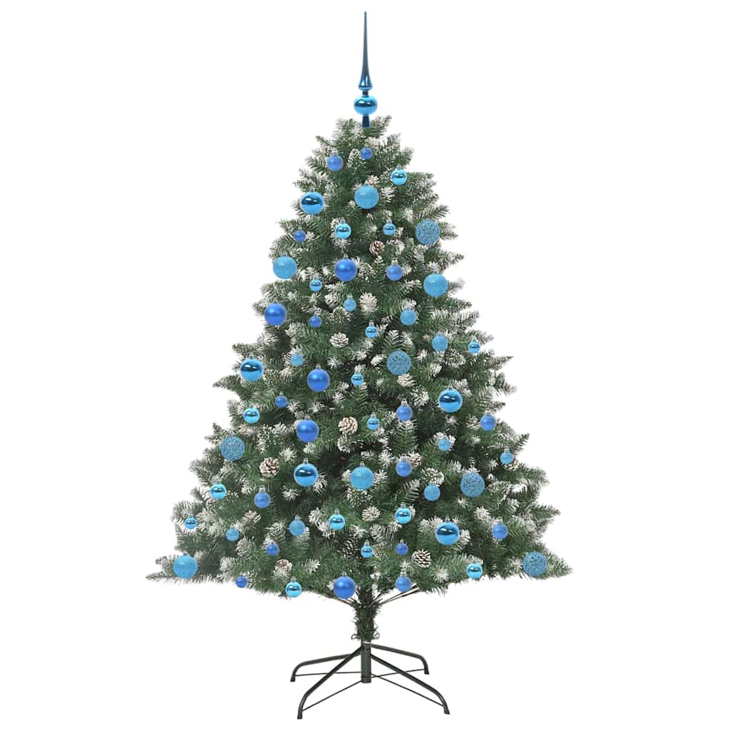Dirbtinė Kalėdų eglutė EVERGREEN MOON, su 300 LED Žalia 126 x 126 x 180 cm.