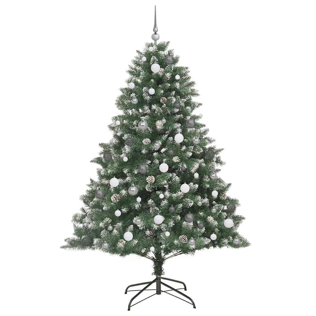 Dirbtinė Kalėdų eglutė Žalia 210 cm PVC, plastikas ir plienas
