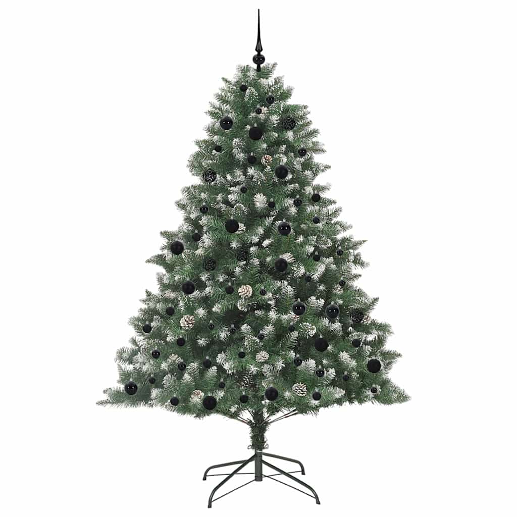 Dirbtinė Kalėdų eglutė Žalia 210 cm PVC, plastikas ir plienas