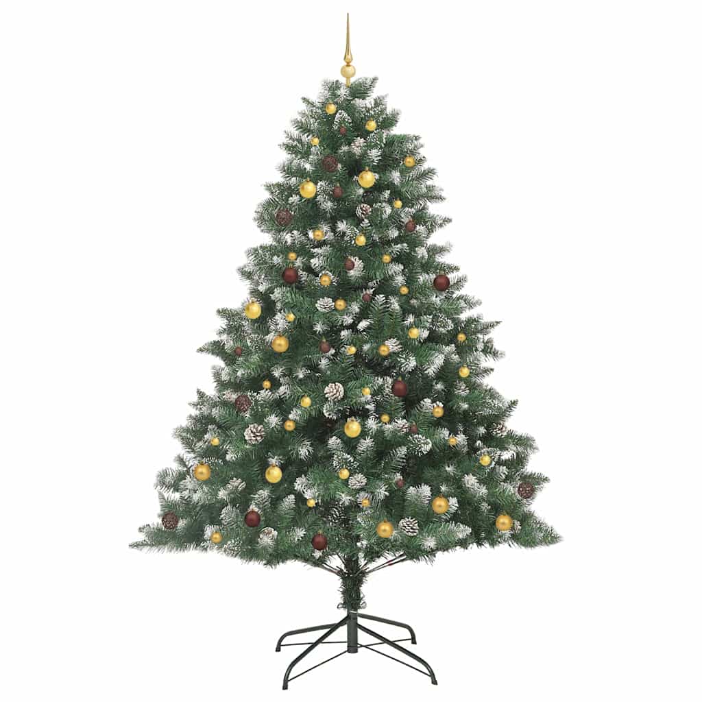 Dirbtinė Kalėdų eglutė Žalia 240 cm PVC, plastikas ir plienas
