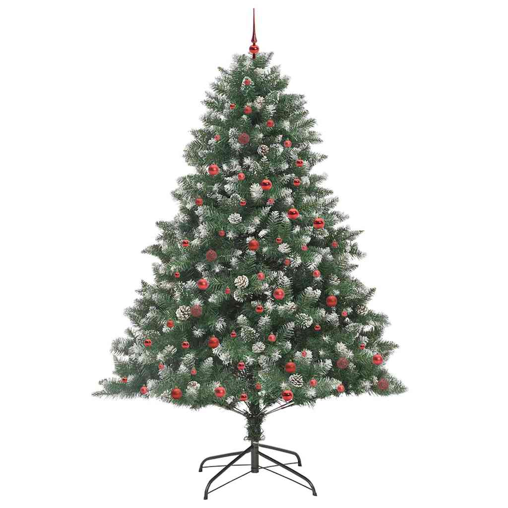Dirbtinė Kalėdų eglutė Žalia 240 cm PVC, plastikas ir plienas