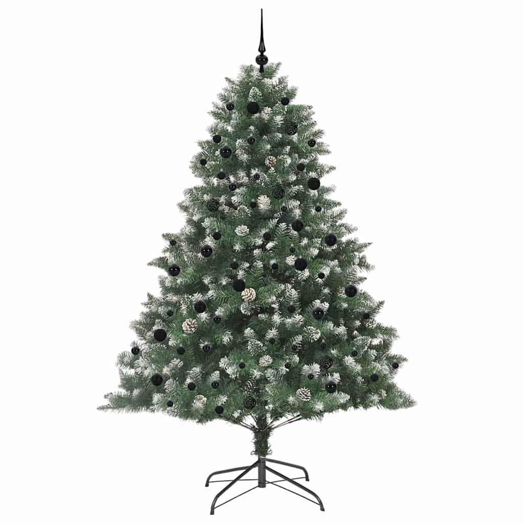 Dirbtinė Kalėdų eglutė Žalia 240 cm PVC, plastikas ir plienas