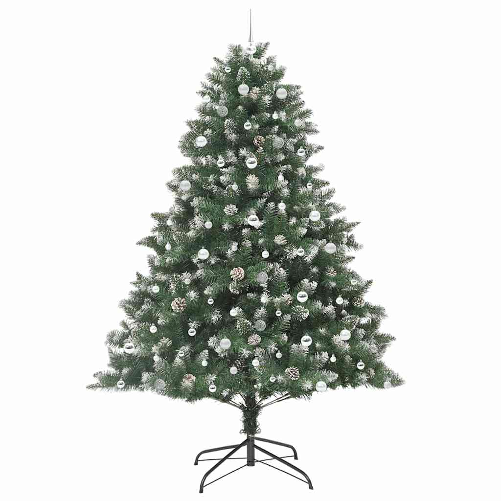 Dirbtinė Kalėdų eglutė Žalia 240 cm PVC, plastikas ir plienas