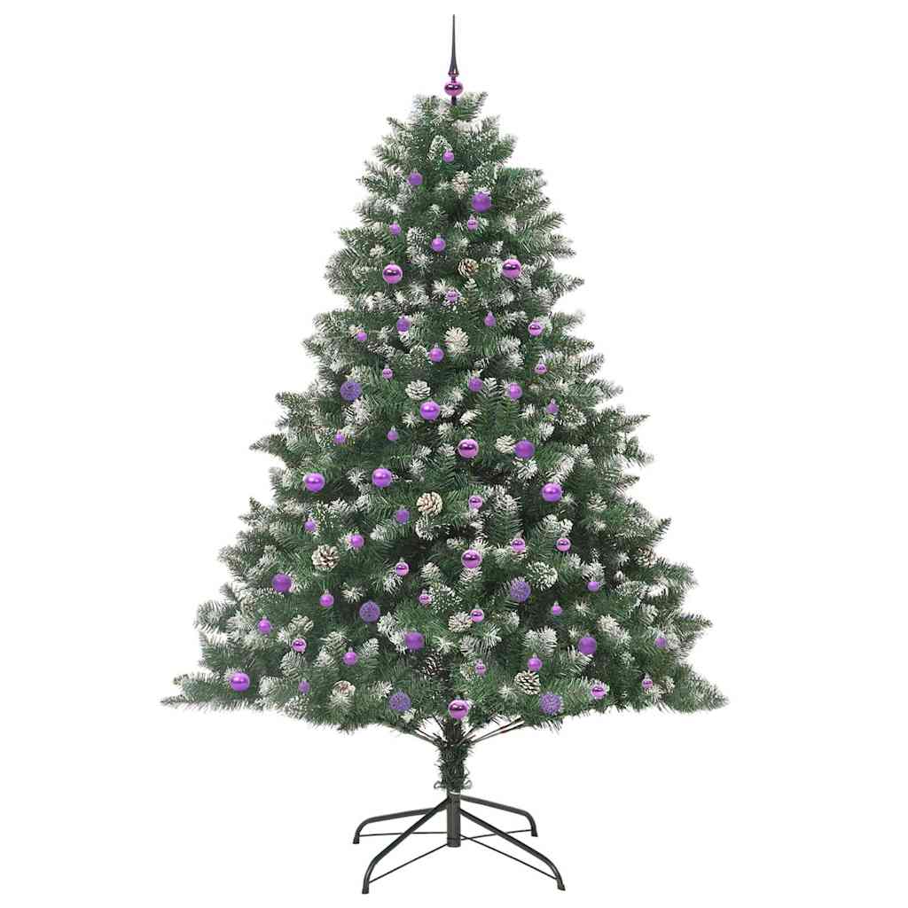 Dirbtinė Kalėdų eglutė Žalia 240 cm PVC, plastikas ir plienas