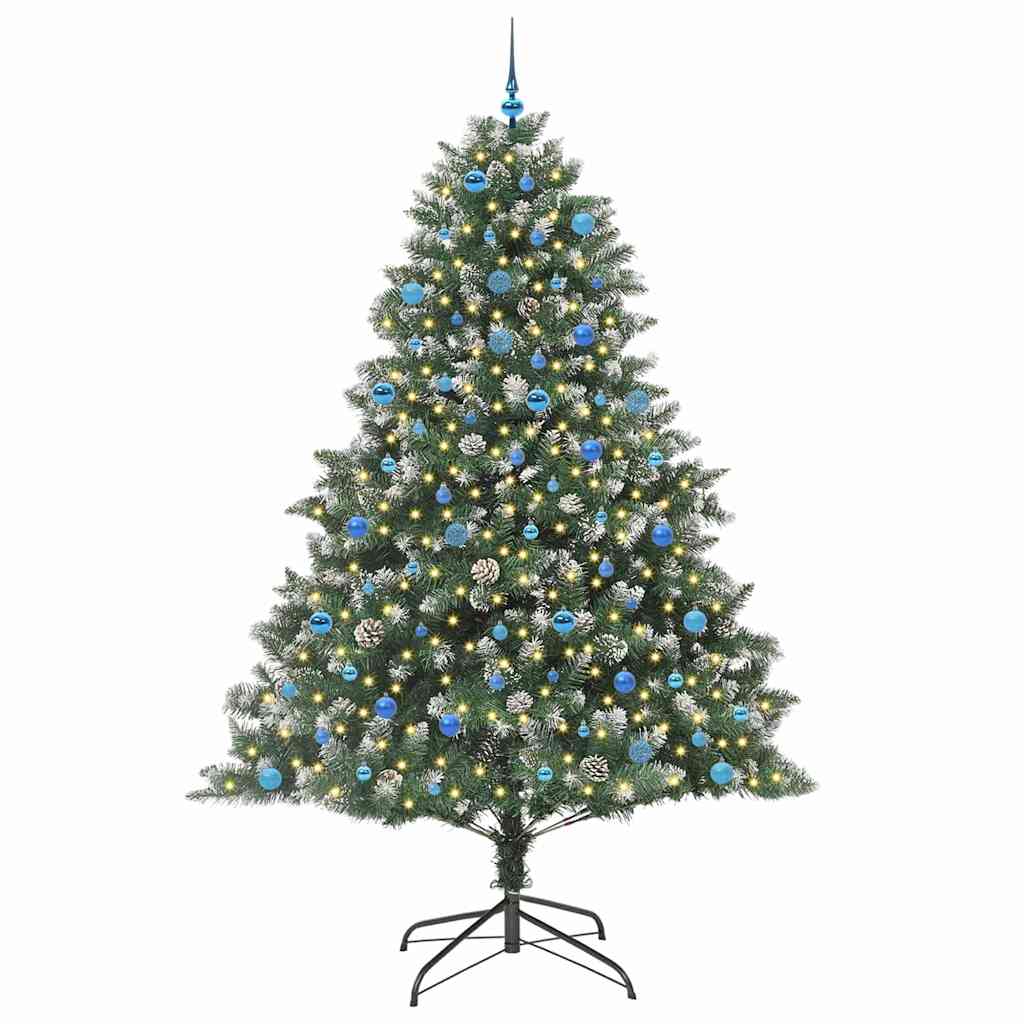 Dirbtinė Kalėdų eglutė Žalia 240 cm PVC, plastikas ir plienas