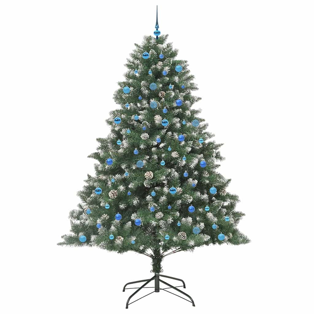 Dirbtinė Kalėdų eglutė Žalia 240 cm PVC, plastikas ir plienas