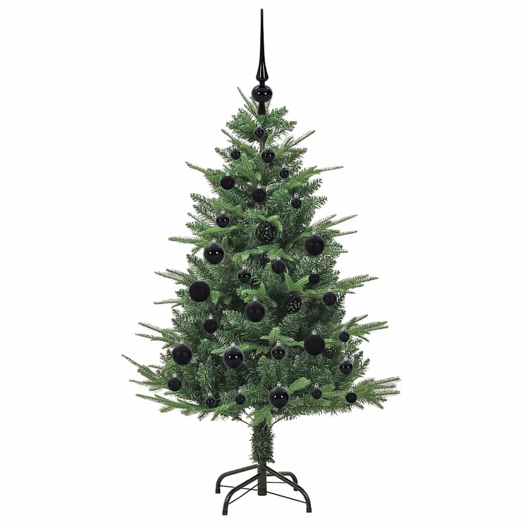 Dirbtinė Kalėdų eglutė 150 LED Šilta balta PVC ir PE Žalia