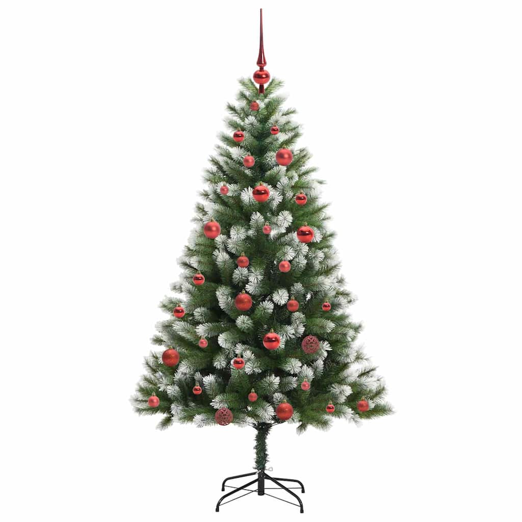 Artificial Flexible Christmas tree DREAM CRYSTAL, with snow-covered branches, 150 cm.