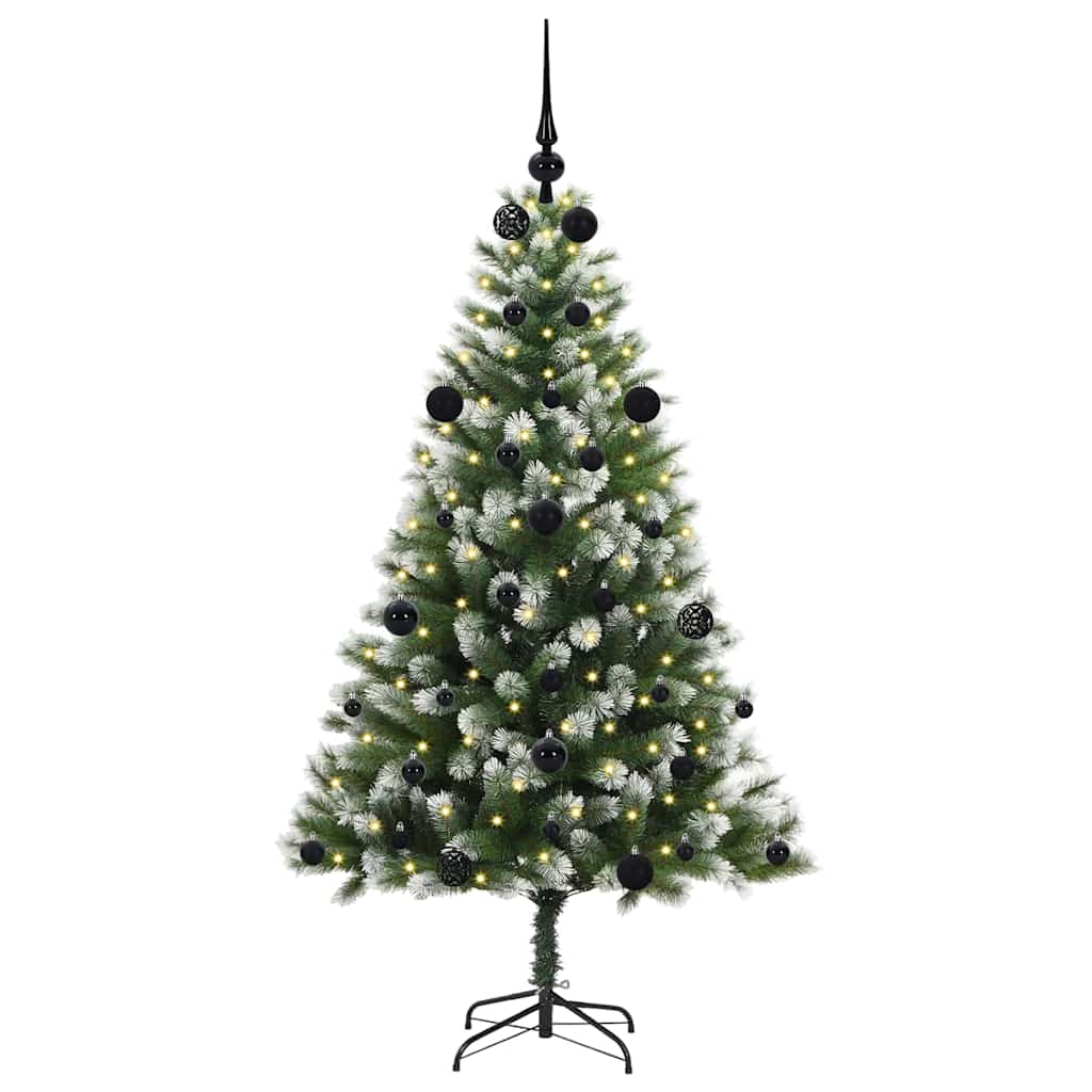 Dirbtinė Lankstus Kalėdų medis DREAM CRYSTAL, su paminkštintu sniegu 150 cm.