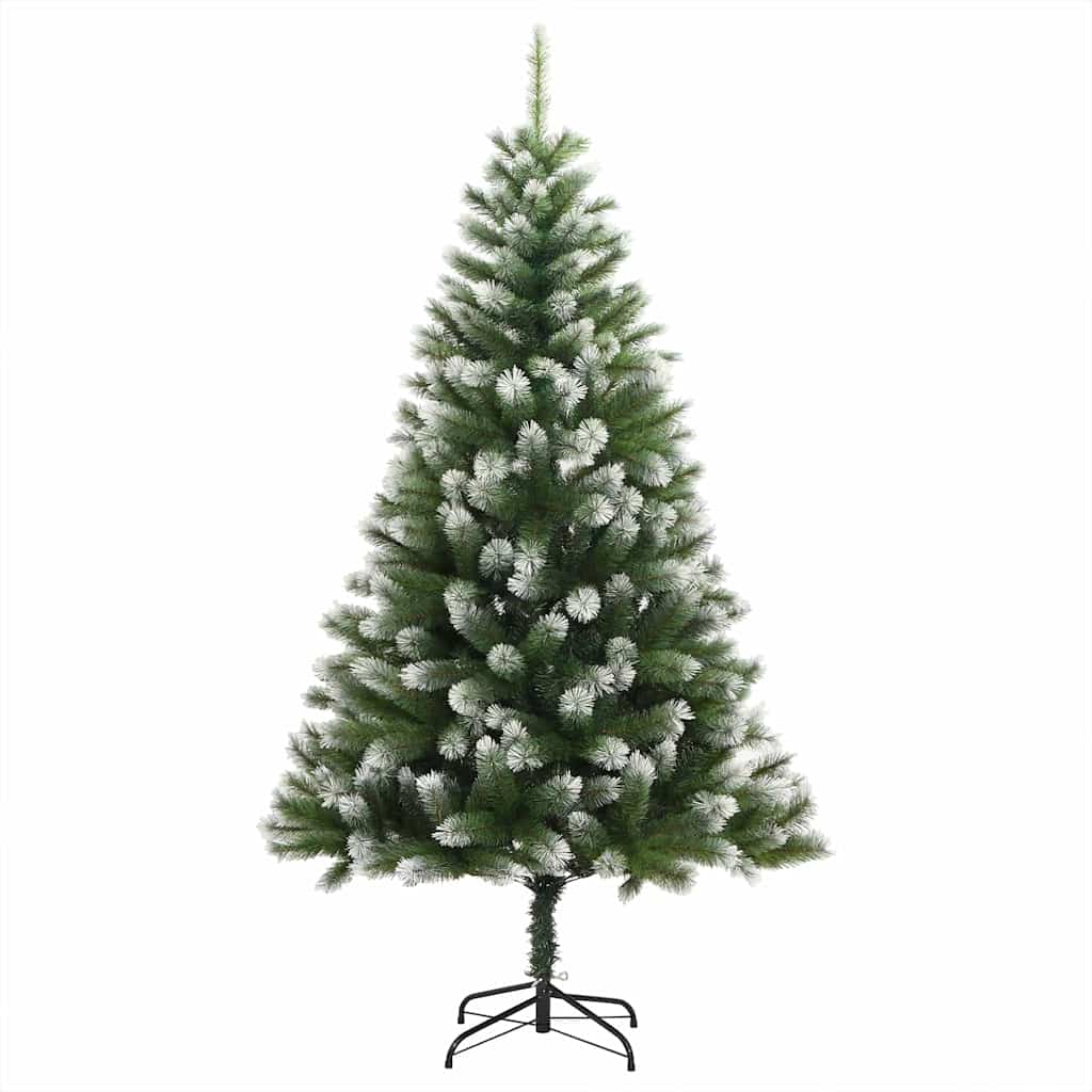 Mākslīgā elastīgā Ziemassvētku eglīte DREAM CRYSTAL, ar polsterētu sniegu 150 cm.