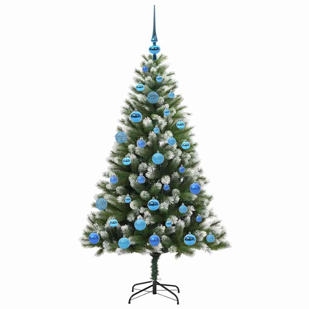 Artificial Flexible Christmas tree DREAM CRYSTAL, with snow-covered branches, 150 cm.