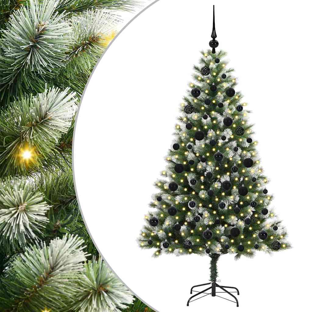Artificial Flexible Christmas tree DREAM CRYSTAL, with cushioned snow 180 cm.