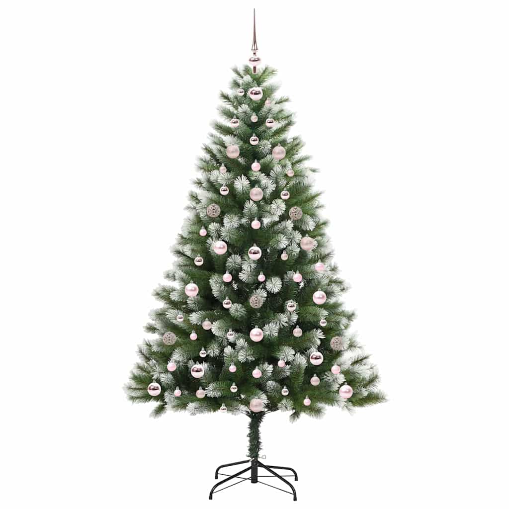 Artificial Flexible Christmas tree DREAM CRYSTAL, with padded snow, 180 cm.