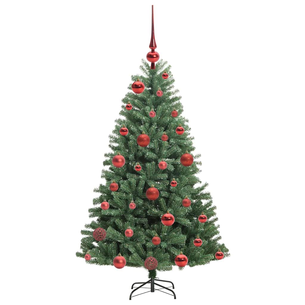 Dirbtinė Sulankstoma Kalėdų Eglutė Žalia 120 cm PVC ir metalas