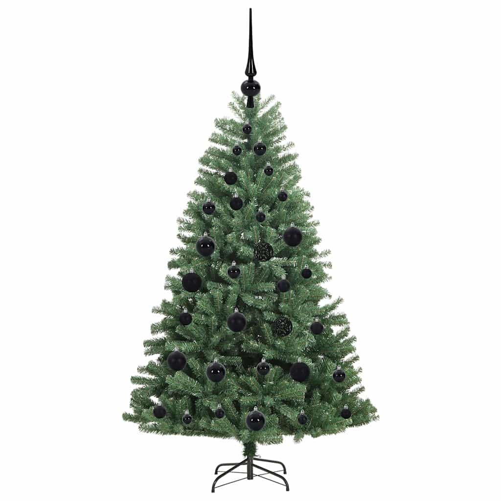 Dirbtinė Sulankstoma Kalėdų Eglutė Žalia 120 cm PVC ir metalas