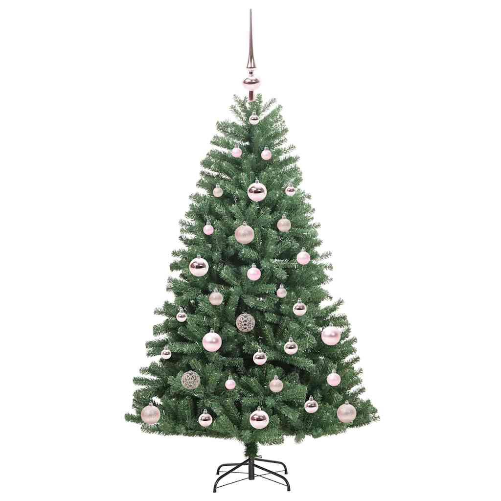 Dirbtinė Sulankstoma Kalėdų Eglutė Žalia 120 cm PVC ir metalas