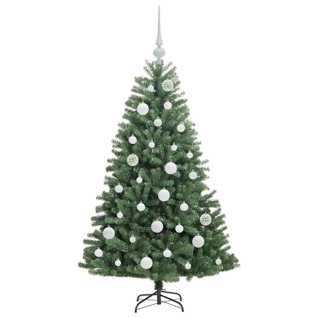 Dirbtinė Sulankstoma Kalėdų Eglutė Žalia 120 cm PVC ir metalas