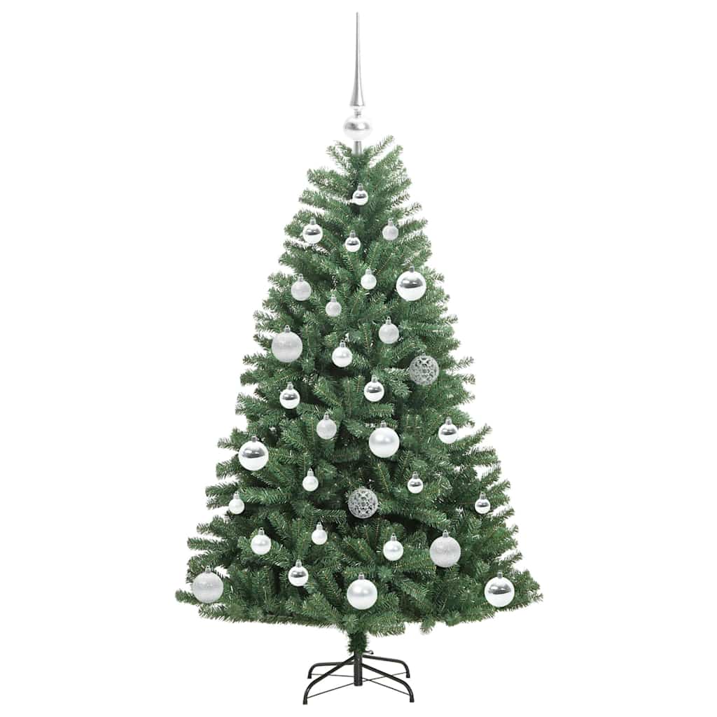 Dirbtinė Sulankstoma Kalėdų Eglutė Žalia 120 cm PVC ir metalas