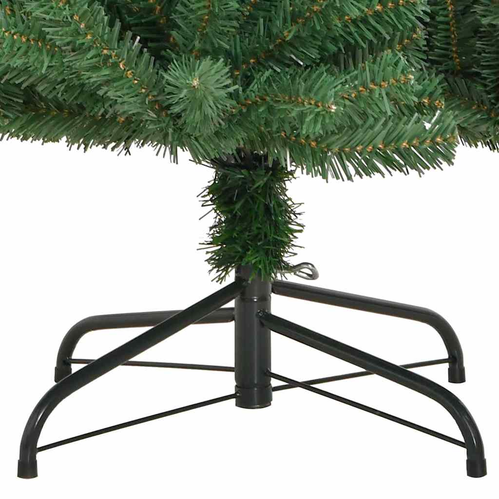Dirbtinė Sulankstoma Kalėdų Eglutė Žalia 120 cm PVC ir metalas