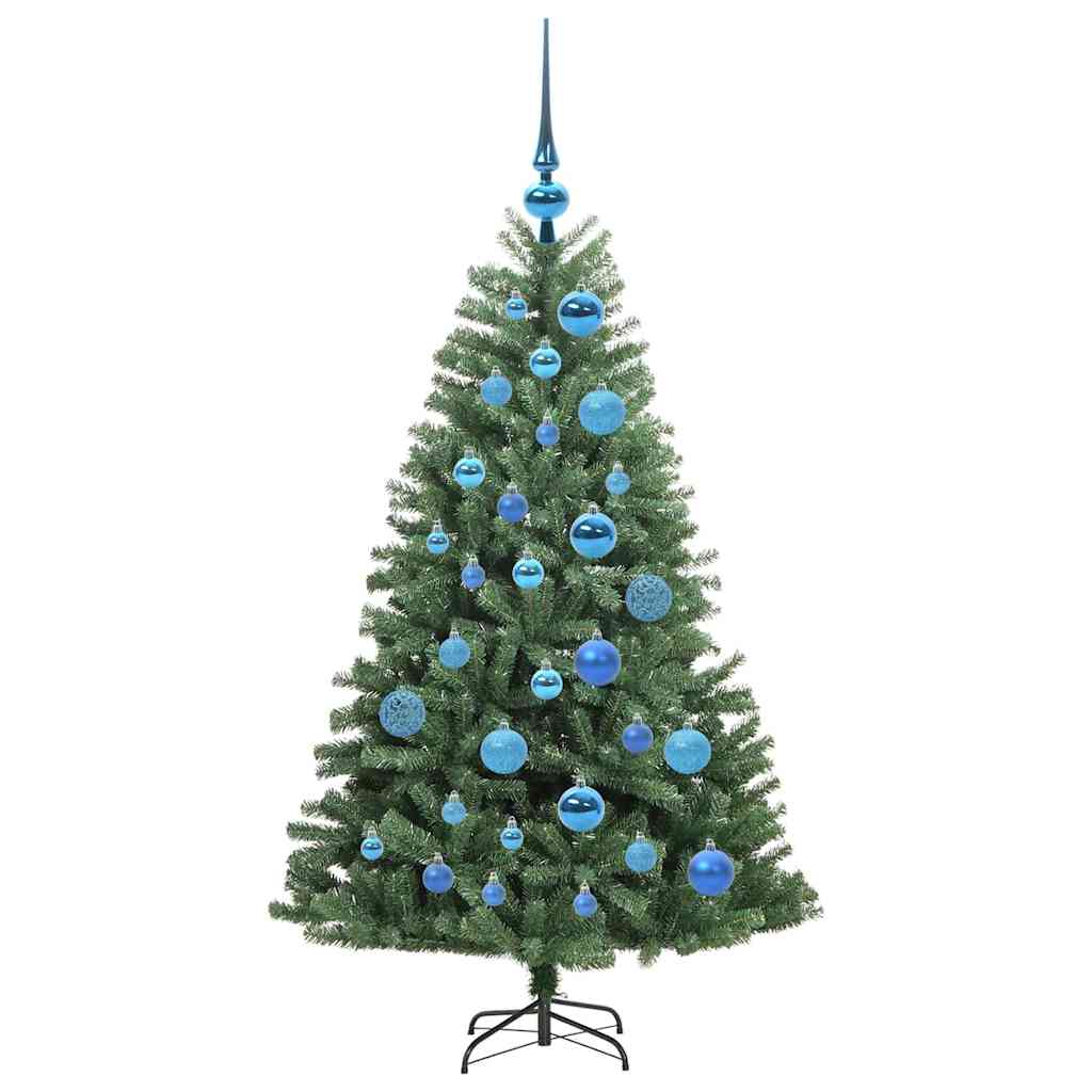 Dirbtinė Sulankstoma Kalėdų Eglutė Žalia 120 cm PVC ir metalas