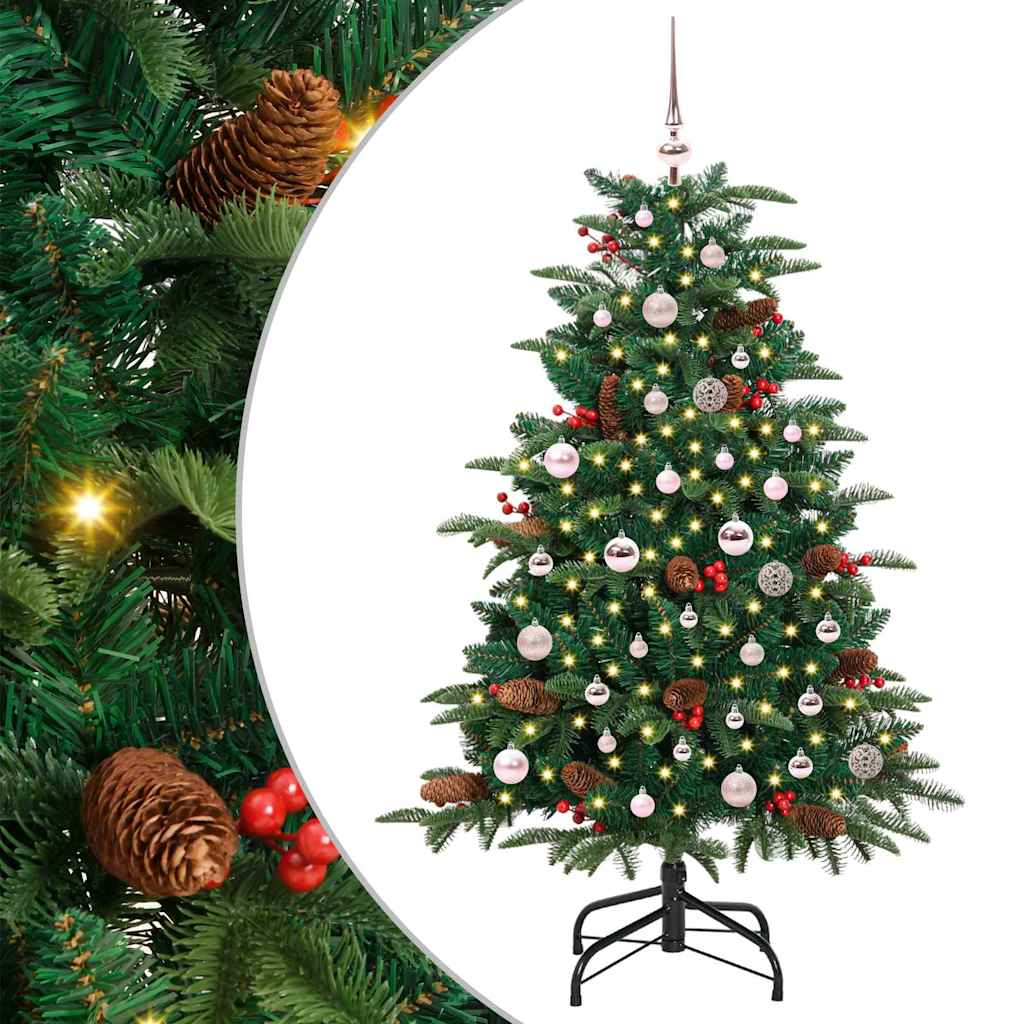 Artificial Christmas tree POLAR FROST, Green 150 cm., metal, plastic