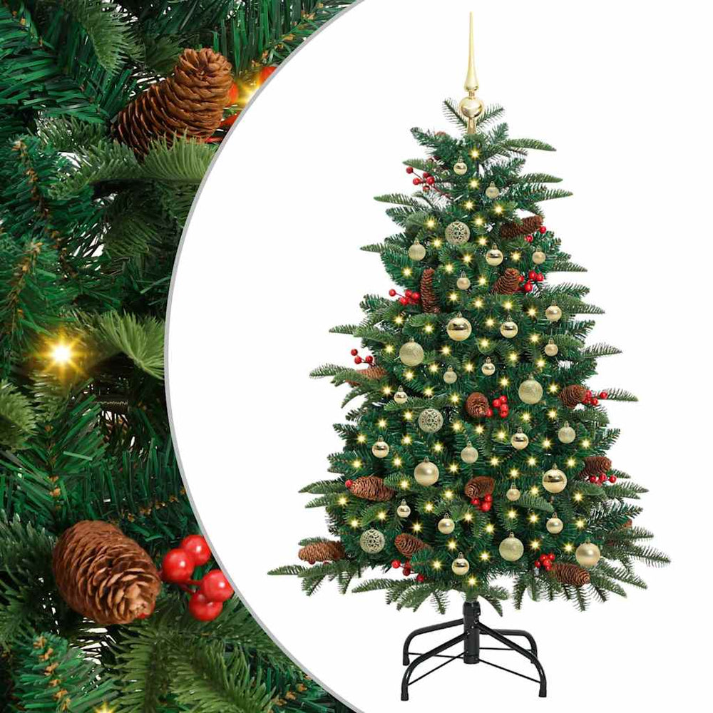 Artificial Christmas tree POLAR FROST, Green 150 cm., metal, plastic