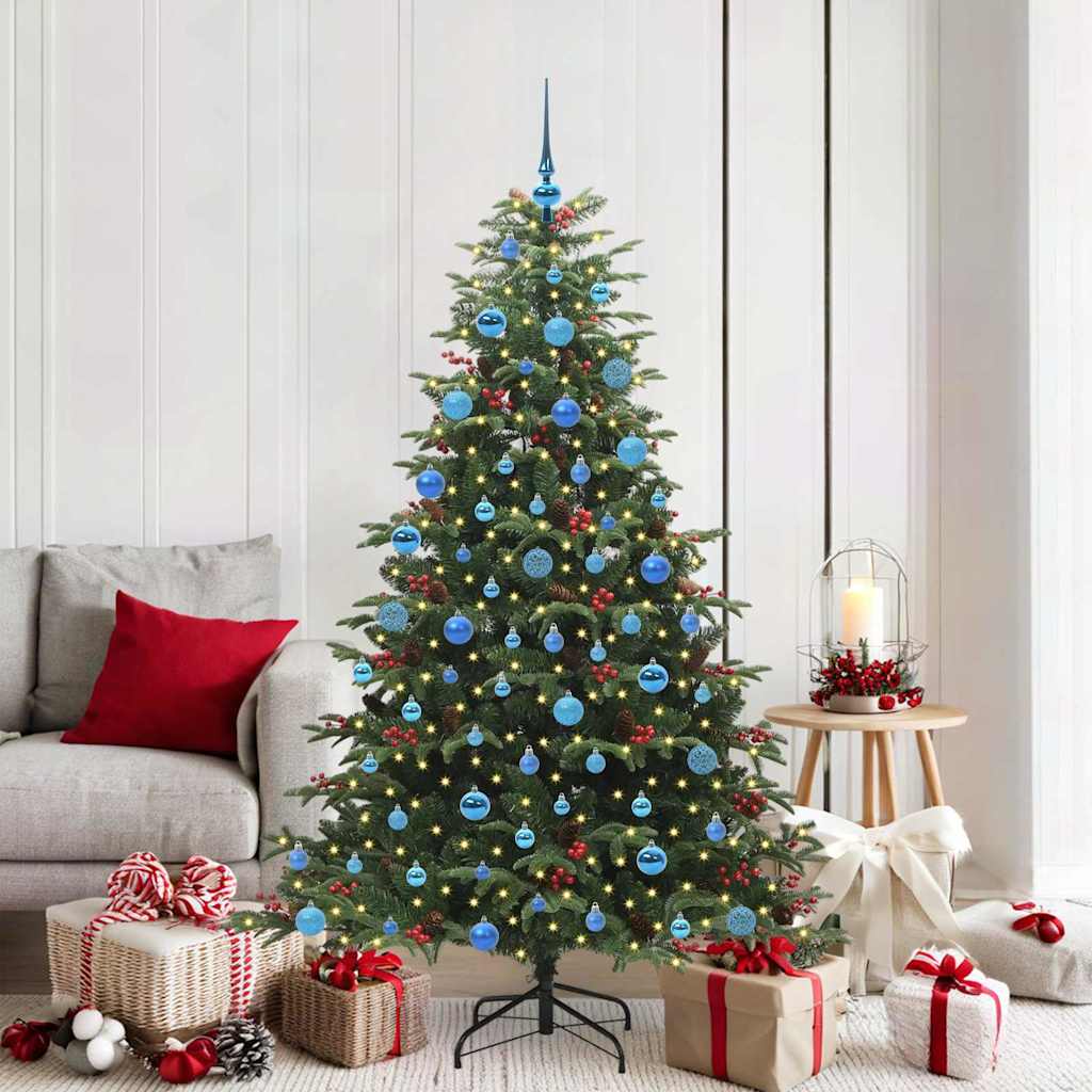 Artificial Christmas tree POLAR FROST, Green 180 cm . , metal , plastic