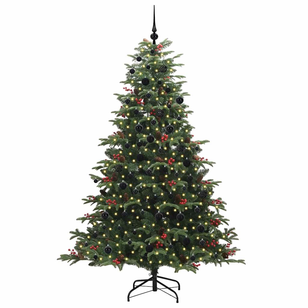 Dirbtinė Kalėdų eglutė BOREAL GROVE, Žalia 210 cm . , metalas , plastikas