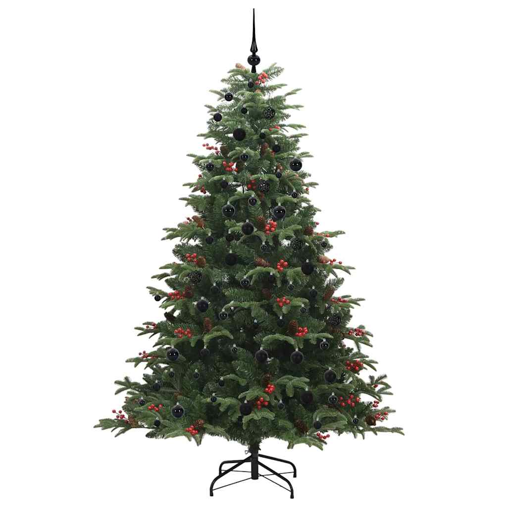 Dirbtinė Kalėdų eglutė BOREAL GROVE, Žalia 210 cm . , metalas , plastikas