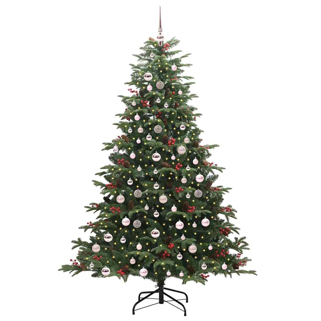 Dirbtinė Kalėdų eglutė BOREAL GROVE, Žalia 210 cm . , metalas , plastikas