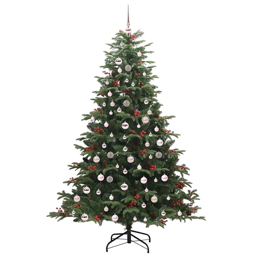 Dirbtinė Kalėdų eglutė BOREAL GROVE, Žalia 210 cm . , metalas , plastikas