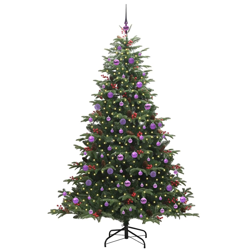 Dirbtinė Kalėdų eglutė BOREAL GROVE, Žalia 210 cm . , metalas , plastikas