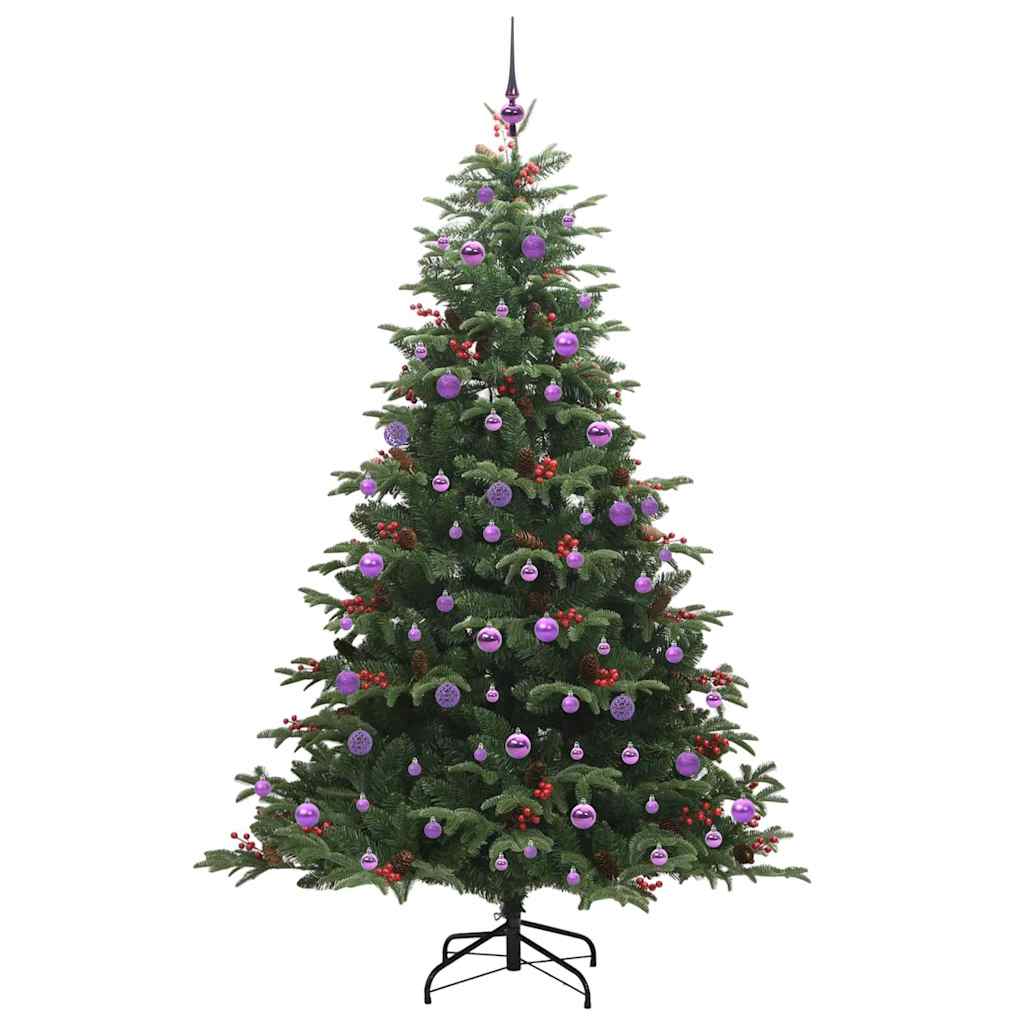 Dirbtinė Kalėdų eglutė BOREAL GROVE, Žalia 210 cm . , metalas , plastikas