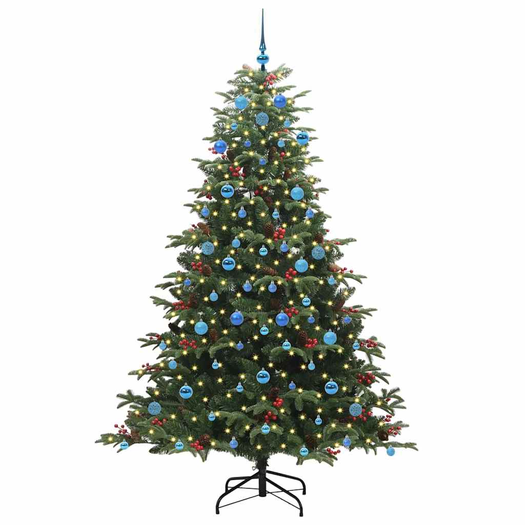 Dirbtinė Kalėdų eglutė BOREAL GROVE, Žalia 210 cm . , metalas , plastikas