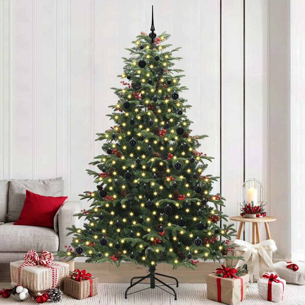 Mākslīgā Ziemassvētku eglīte PINE STAR, zaļa 240 cm, metāls, plastmasa