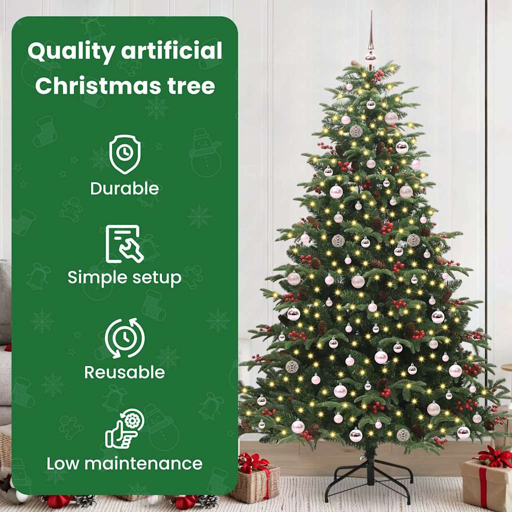 Dirbtinė Kalėdų eglutė PINE STAR, Žalia 240 cm . , metalas , plastikas