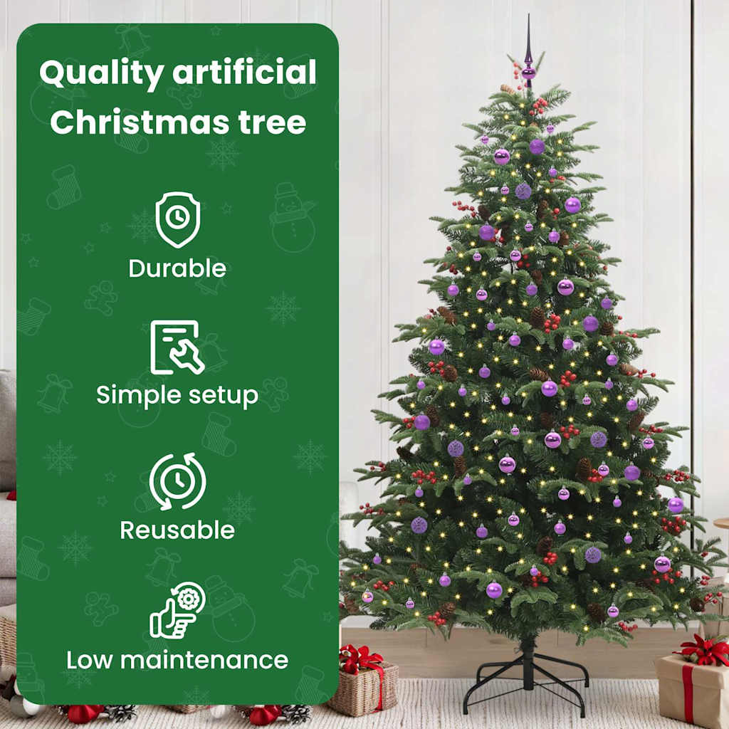 Dirbtinė Kalėdų eglutė PINE STAR, Žalia 240 cm . , metalas , plastikas