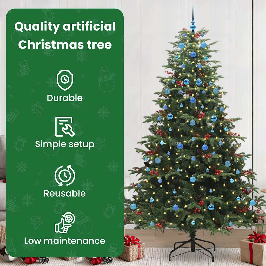 Dirbtinė Kalėdų eglutė PINE STAR, Žalia 240 cm . , metalas , plastikas
