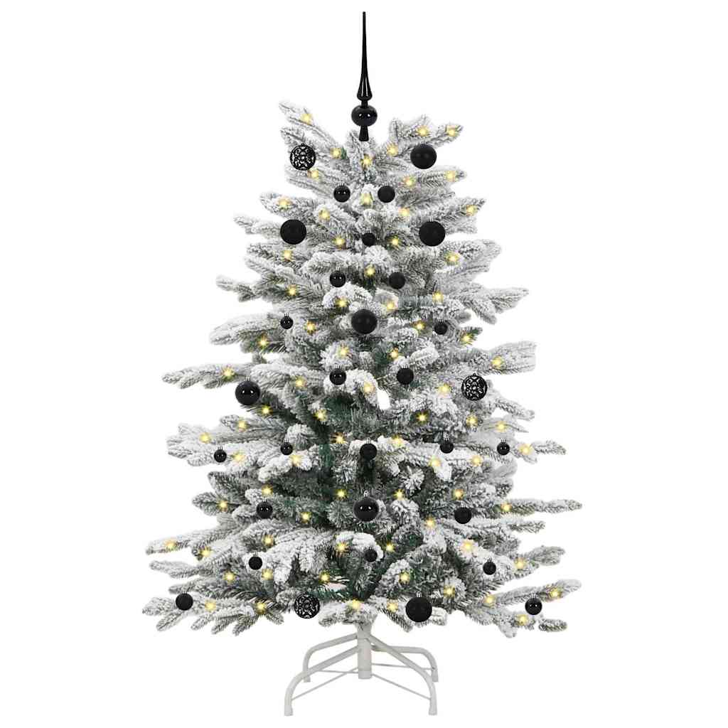 Dirbtinė Sulankstoma Kalėdų Eglutė MEADOW FROST, Balta 150 cm.  ir