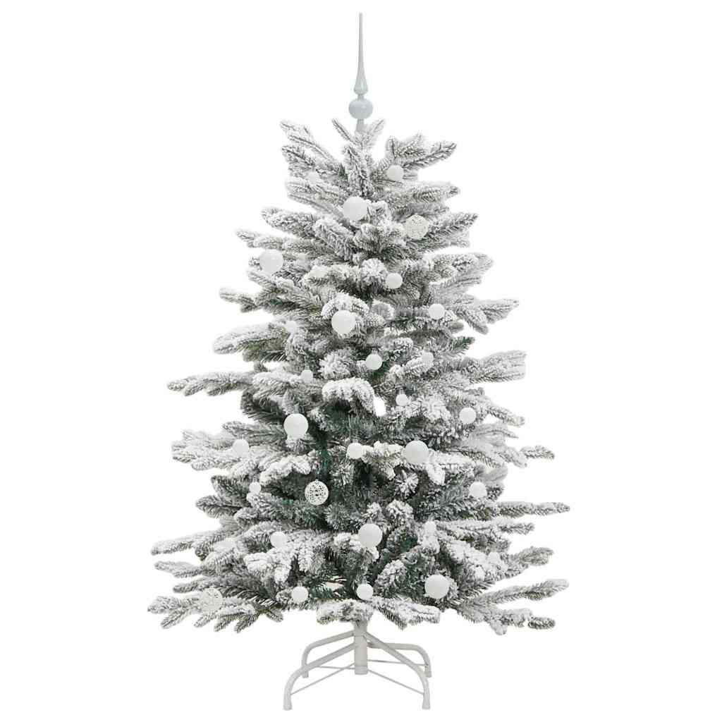 Dirbtinė Sulankstoma Kalėdų Eglutė MEADOW FROST, Balta 150 cm.  ir
